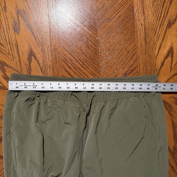 American Eagle Joggers Women's Size XL Olive Green Lightweight Elastic Waist - Picture 8 of 11
